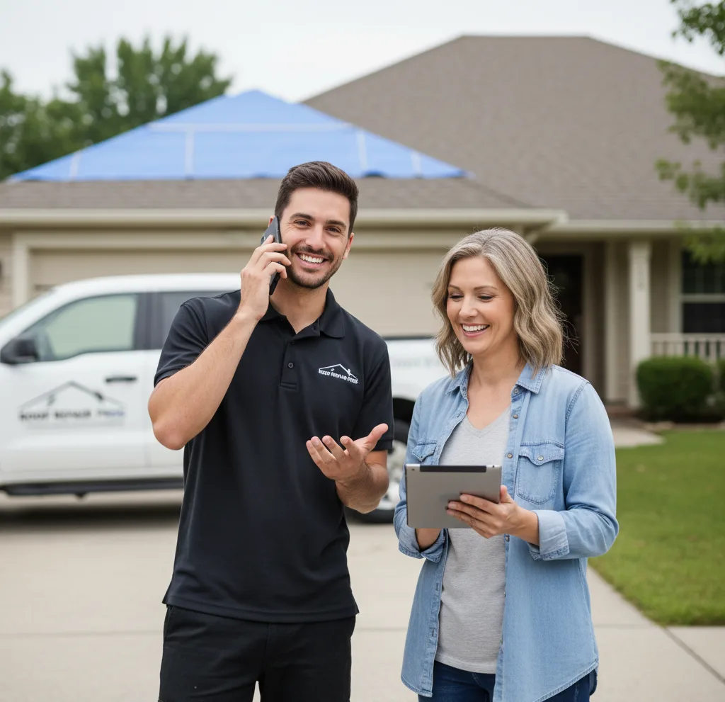 Modern Solutions Roof Repair customer support in Trail